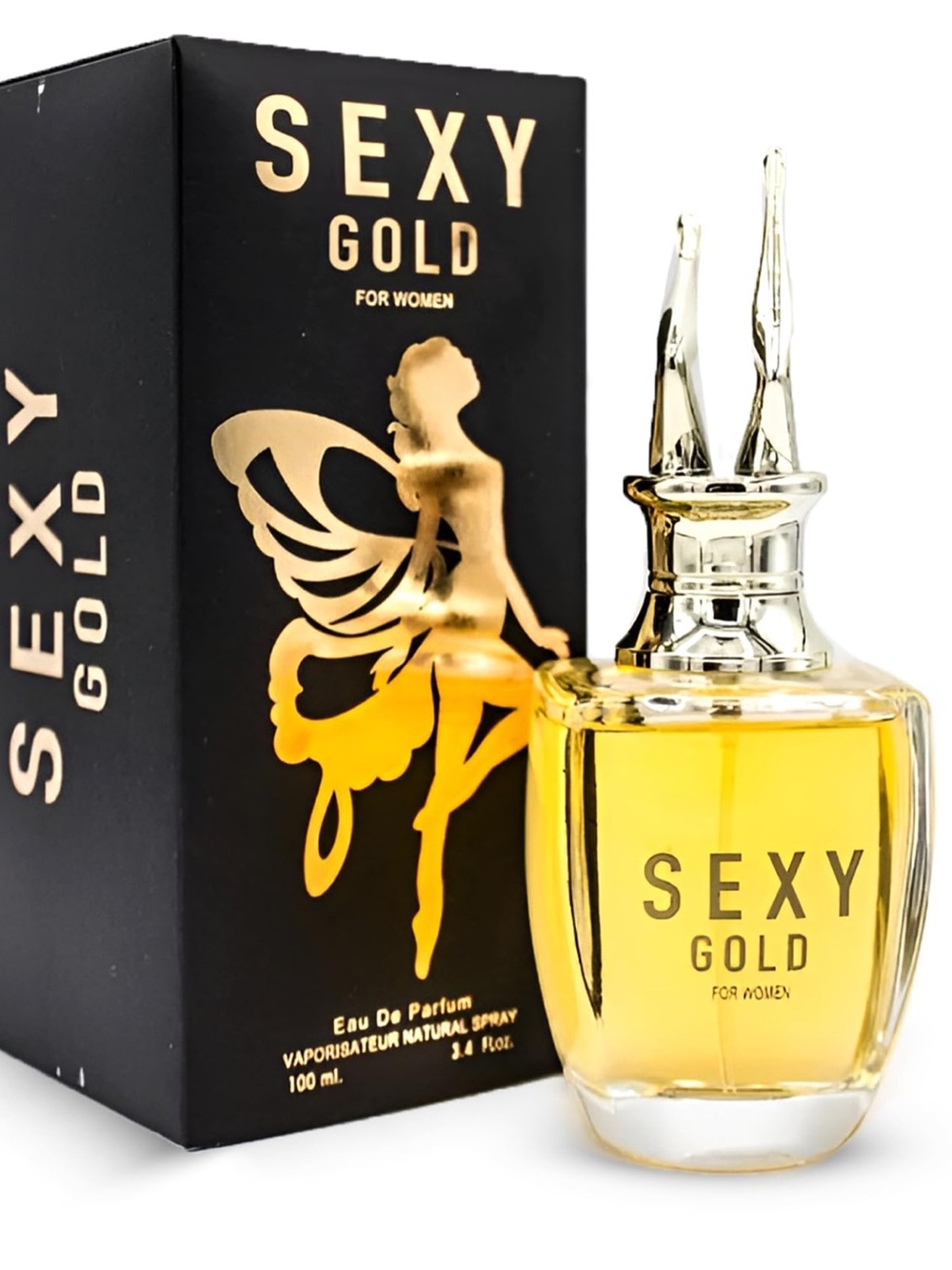 Sexy Gold New 3,4 Fl.Oz.Eau de Parfum for Women - Gold